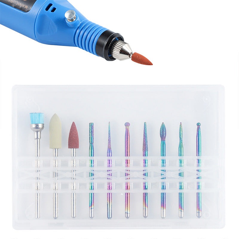 FMT028 Tungsten steel alloy magic color drill bits grinding machine drill bits brush polishing tool