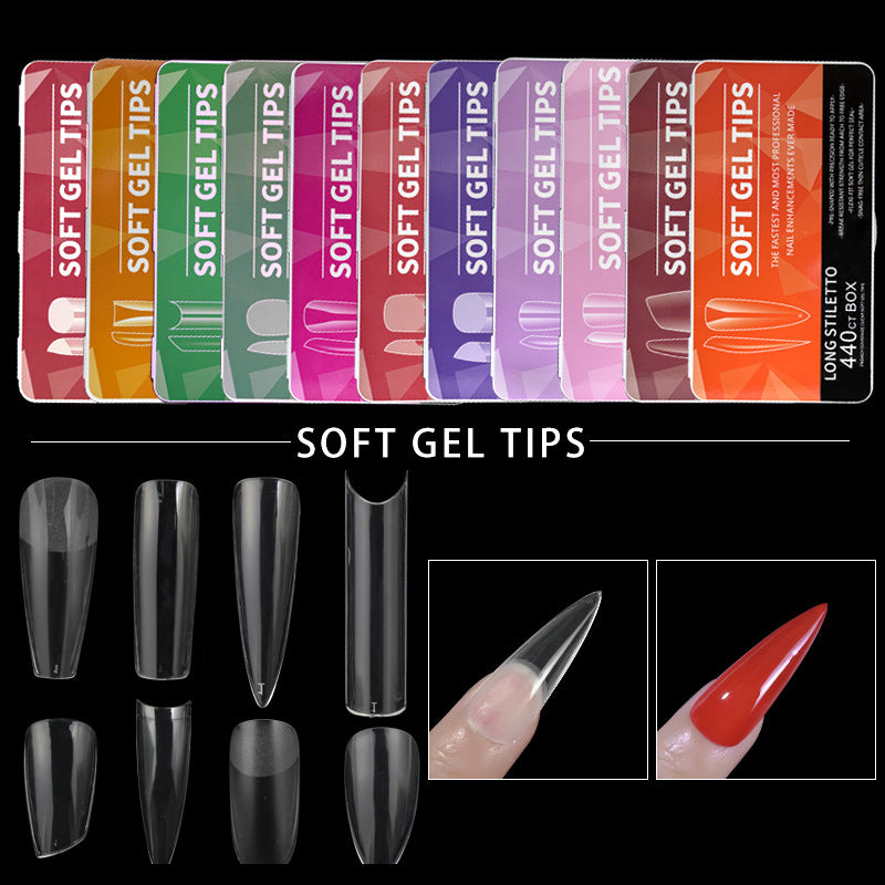 FTMA003 Super Popular, Different Styles, Soft Gel Nail Tips in stock