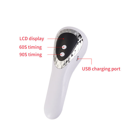 FNL012 Nail Art Handheld Phototherapy Lamp, Portable Rechargeable Mini Nail Lamp, LCD Display Timing Nail Dryer