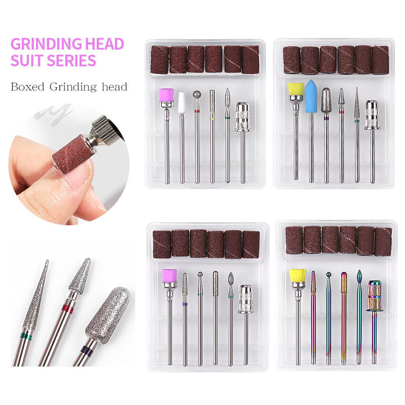 FMT031 Tungsten steel alloy drill bits set grinding machine with drill bits brush tool