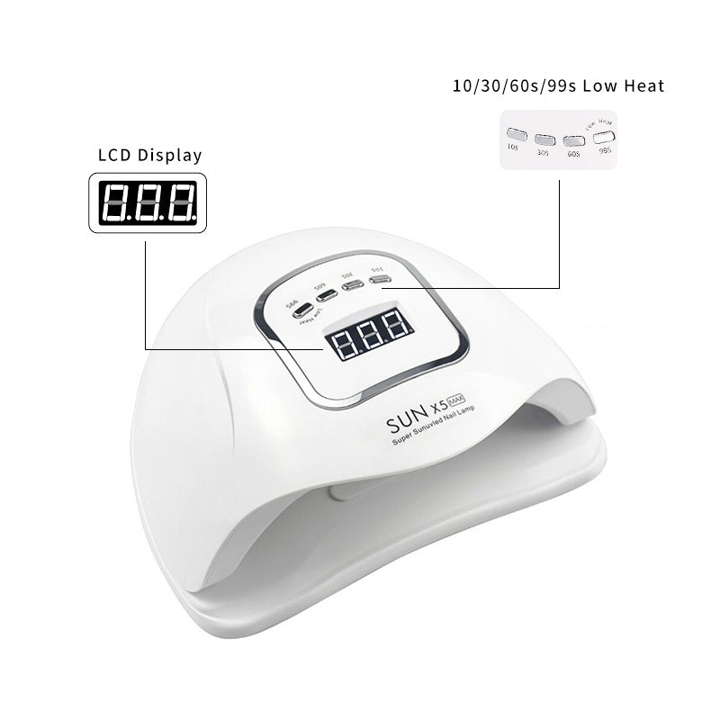 FNL002 Nail lamp quick-drying, 150w manicure machine phototherapy machine, non-black hand manicure lamp nail dryer