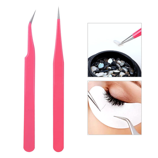 FGMA012 Nail Tools Wholesale, Nail Pink, Elbow, Straight, Tweezers, Diamond Clips, Jewelry Tools