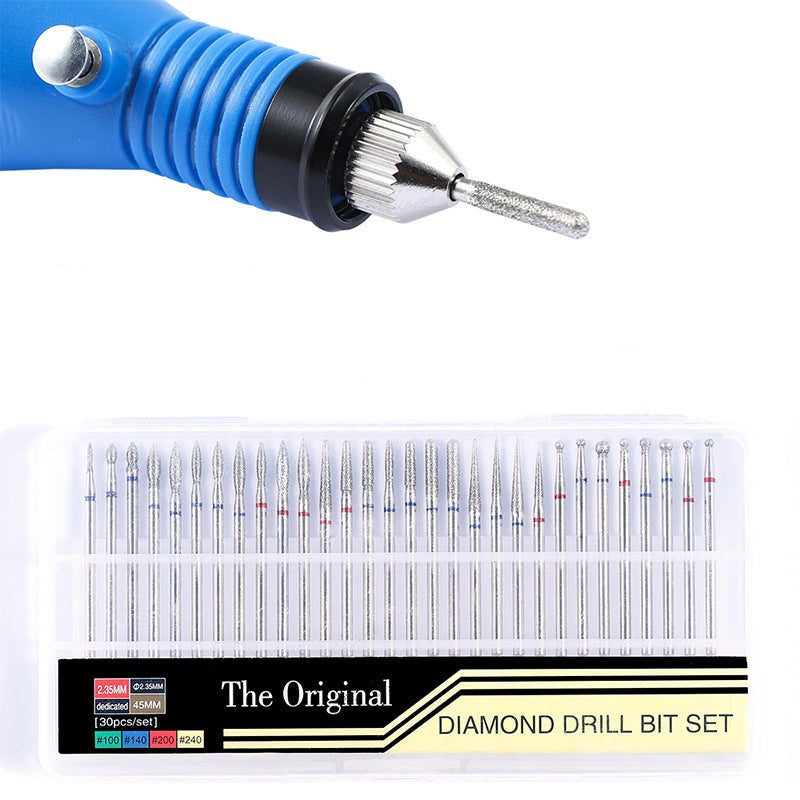 FMT027 Diamond Drill Bits Set Tungsten Steel Alloy Drill Bits Polishing Tool