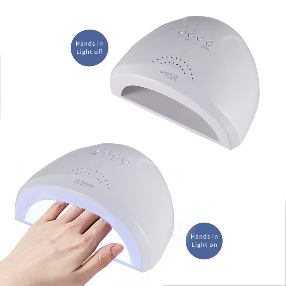 FNL005 Sunone Nail Phototherapy Lamp 48W, Nail Polish Smart Nail Machine LED Nail Dryer