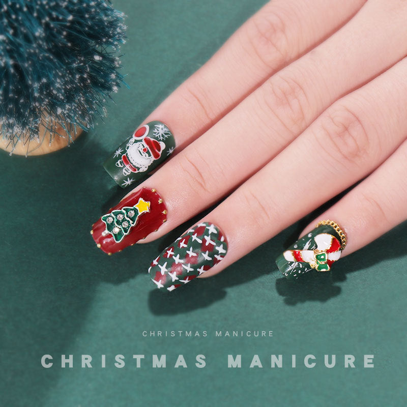 FYMB012 Christmas nail art stencil print template, nail decoration print stencil, painted stencil for paper card packaging