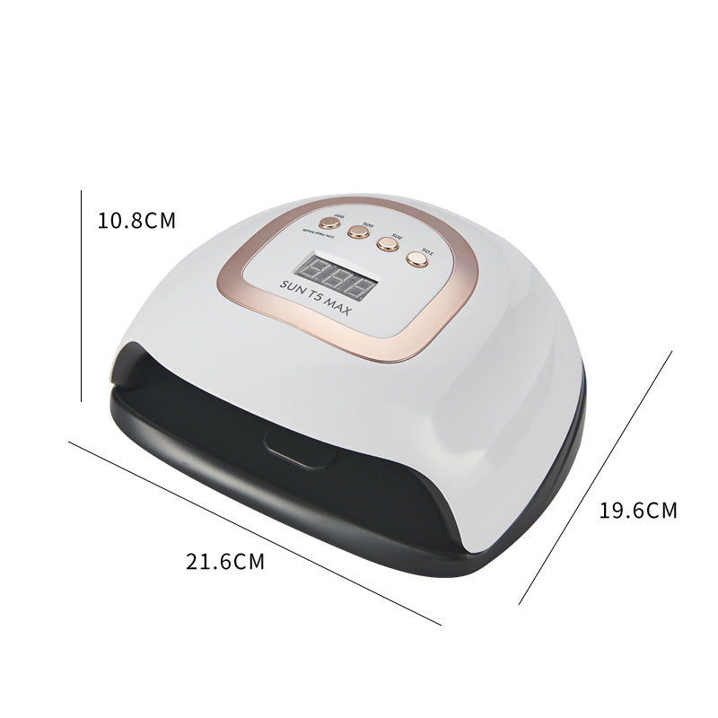 FNL018 Nail Light Therapy Machine, 220W High Power Smart Nail Lamp Quick Dry Nail Lamp