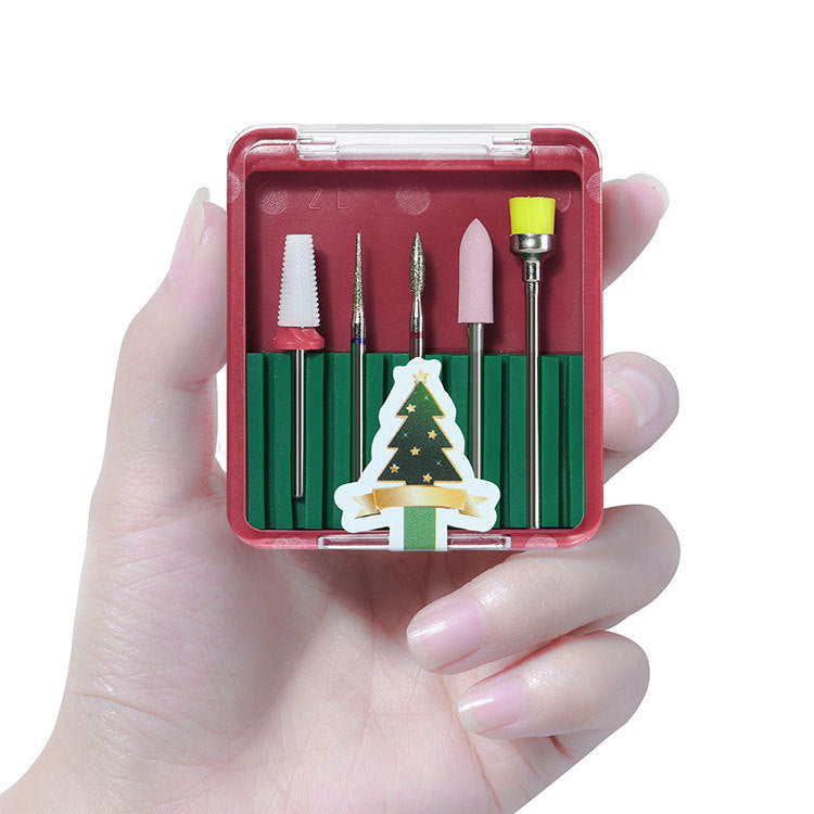 FMT029 New Christmas Drill Bits Set Tungsten Steel Drill Bits Two-way Armor Removal Polishing Set