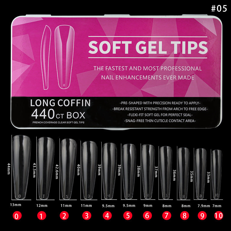 FTMA003 Super Popular, Different Styles, Soft Gel Nail Tips in stock