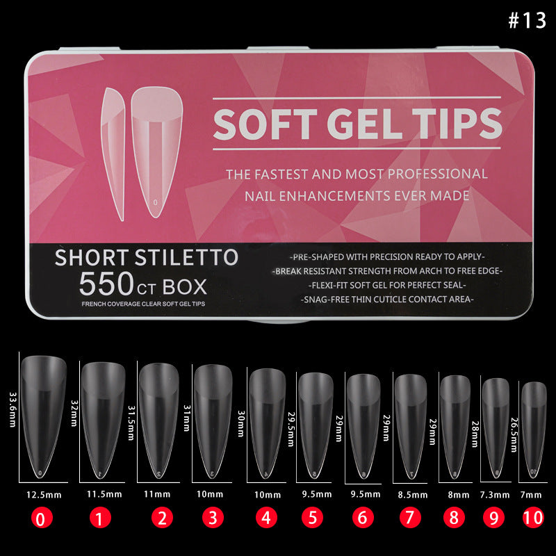 FTMA003 Super Popular, Different Styles, Soft Gel Nail Tips in stock