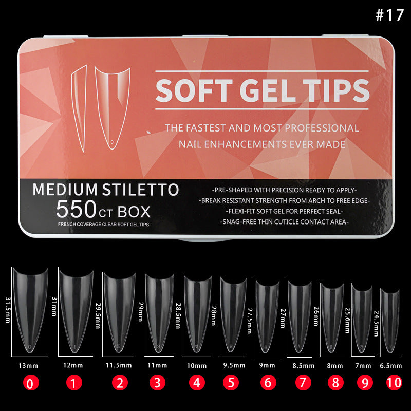 FTMA003 Super Popular, Different Styles, Soft Gel Nail Tips in stock