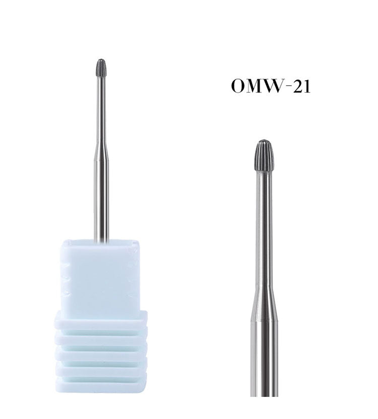 NDB032  Tungsten Carbide Electric Milling Cutter Burrs Nail Drill Bits Remove Gel File Manicure For Nail Art Tools