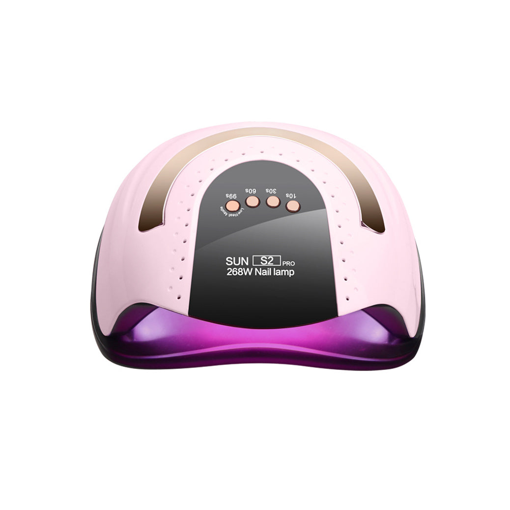 FNL001 New SUN S2 Pro Professional Portable Nail Dryer 268W Fast Drying Gel Polish Curing Dryer SUN UV LED Nail Lamp for Manicure Salon