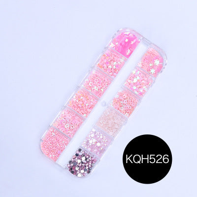 NRS021  ForLife Mixed nail art decals diamond jewelry crystal nails art rhinestone designs 3d shinny nail decorations