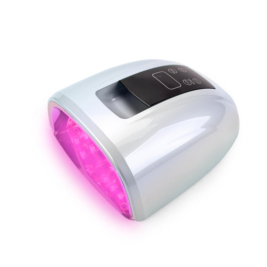 RNL008 2022 New Arrival Nail Dyer Lamp Rechargeable Silver Color Pro Cure Cordless 90w LED UV Lamp