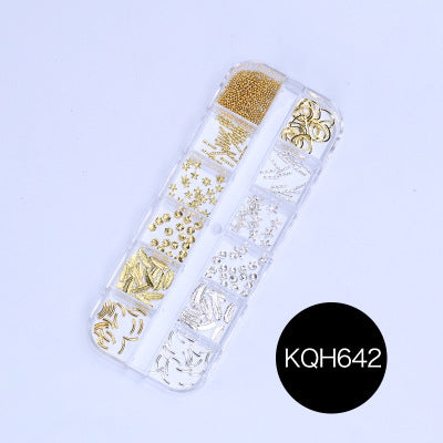 NRS021  ForLife Mixed nail art decals diamond jewelry crystal nails art rhinestone designs 3d shinny nail decorations