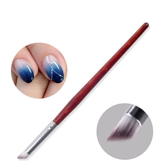 NBR035  ForLife White Nail Art Brush UV Gel Polish Painting Drawing Gradient Brushes Nail Pen For DIY Nail Tip Accessories Manicure