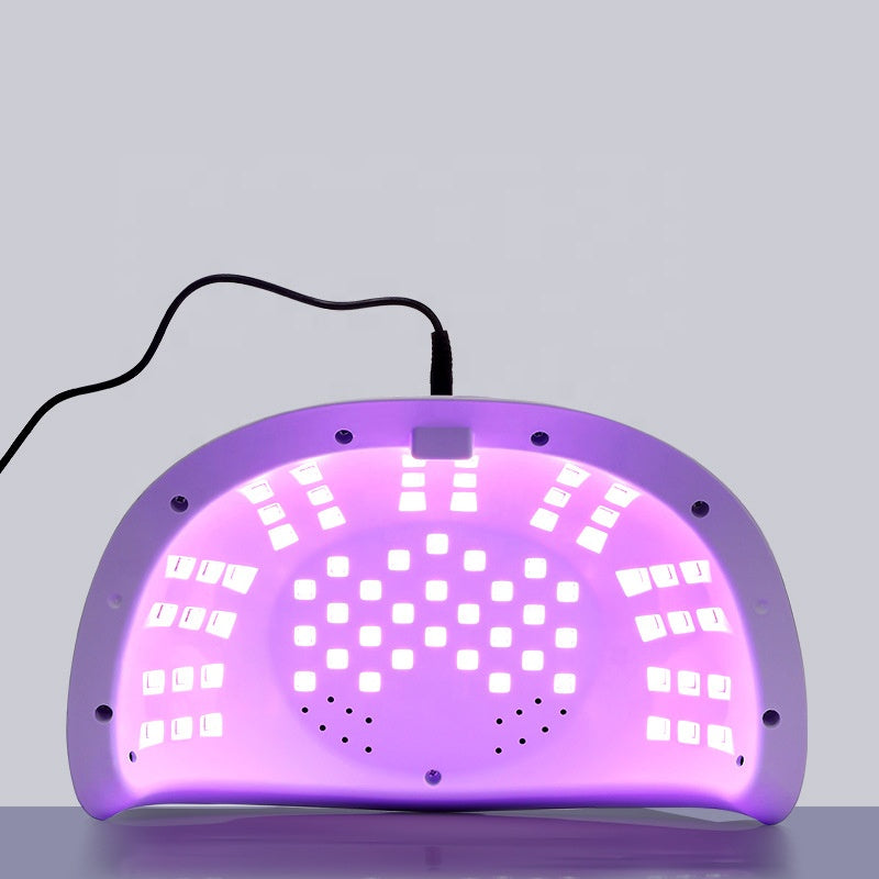 FNL015 New Professional M6 69LEDS 268W Two hands Nail Gel Polish Curing Dual Led Nails Dryer Gel UV LED Nail Lamp