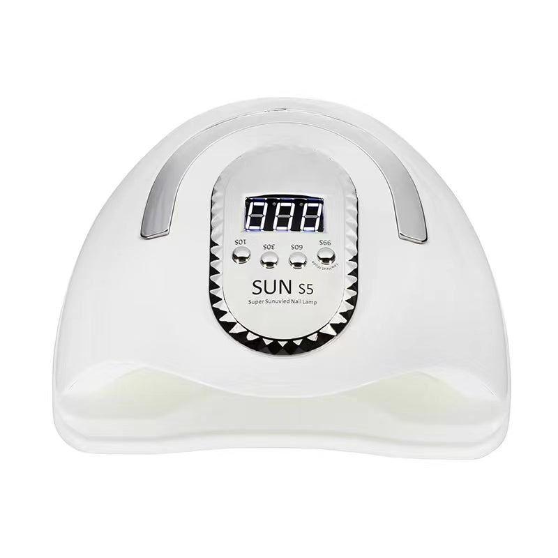 FNL007  New Arrival SUN S5 280W Portable Led Nail Lamp Double Light Source UV LED Gel Dryer Nail Lamp for Salon Manicure