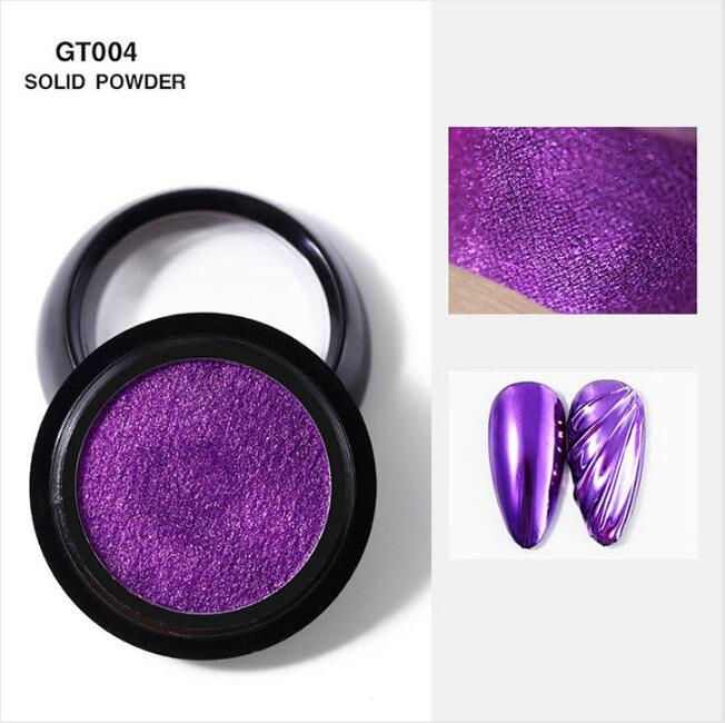 FNP092  Holographic Laser Nail Glitter Mirror Gradient Chrome Nail Pigment Shining Manicure Dipping Powder Nail Art Decoration