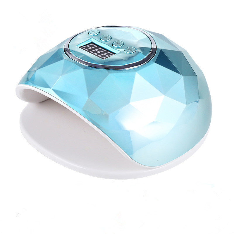 FNL003  F6 86W Professional Rainbow Gel Nail Lamp Coloful UV LED Shell Gel Polish Nail Dryer Fast Curing Gel Polish Nail Lamp