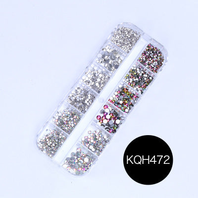 NRS021  ForLife Mixed nail art decals diamond jewelry crystal nails art rhinestone designs 3d shinny nail decorations