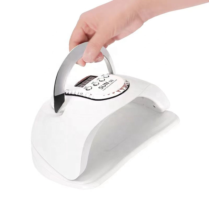 FNL007  New Arrival SUN S5 280W Portable Led Nail Lamp Double Light Source UV LED Gel Dryer Nail Lamp for Salon Manicure