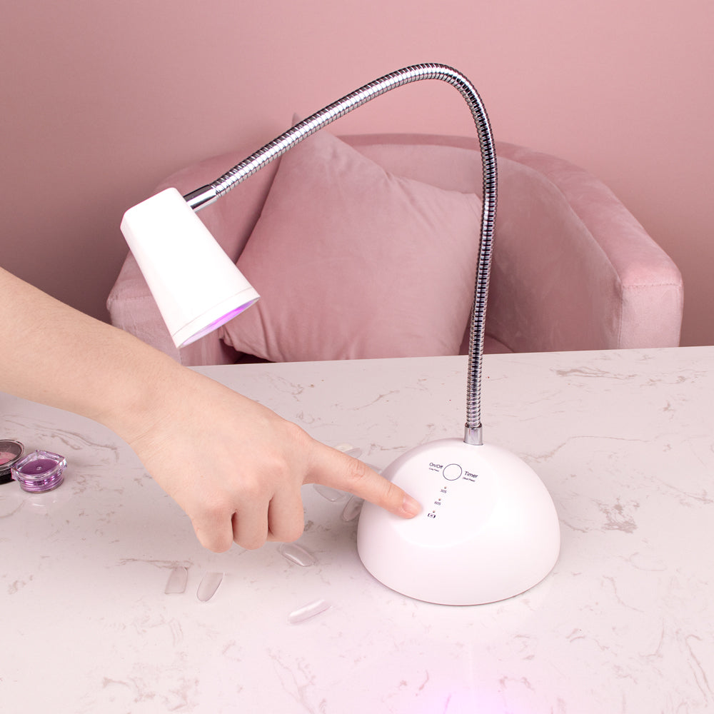 RNL018 18W Soft gel Tips Mini Uv Gel Curing Light Cordless finger uv led gel lamp nail dryer One Finger Flash Cure Nail Lamp