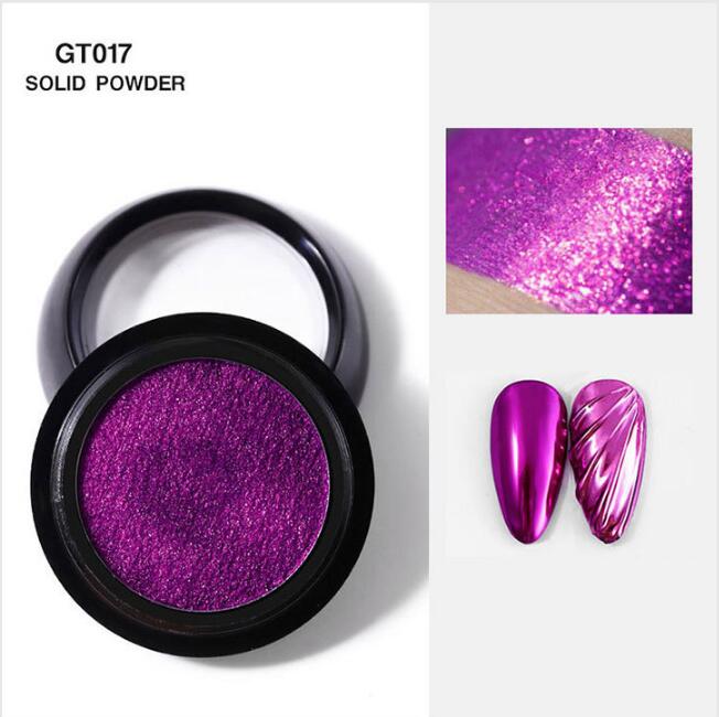 FNP092  Holographic Laser Nail Glitter Mirror Gradient Chrome Nail Pigment Shining Manicure Dipping Powder Nail Art Decoration