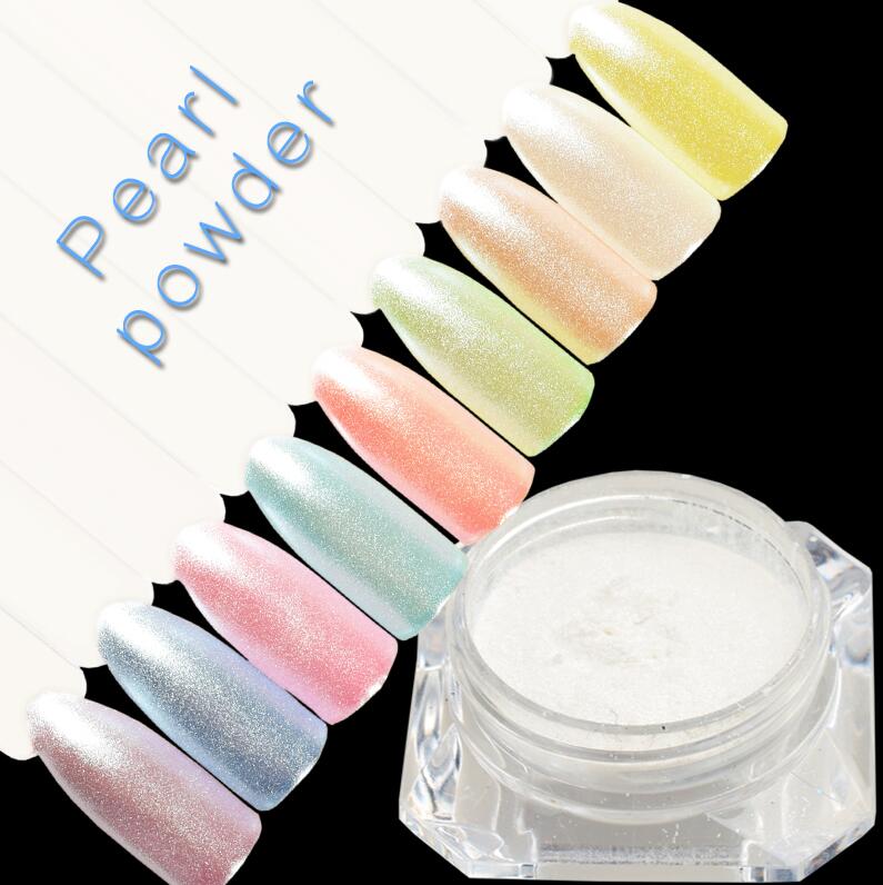 FNP093  Diamond Mermaid shining dust pearl ACRYLIC POWDER