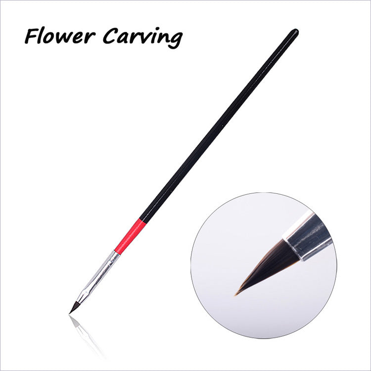 NAB003 ForLife 3pcs/set Professional Nail Art Brush Pen UV Gel Polish Builder Drawing Painting DIY Design Manicure Tools