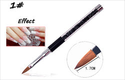 NAB012  ForLife Professional Drawing Lines Painting Carving Gradient Nail Art Design Brush Pen UV Gel Salon Beauty Nail Tools