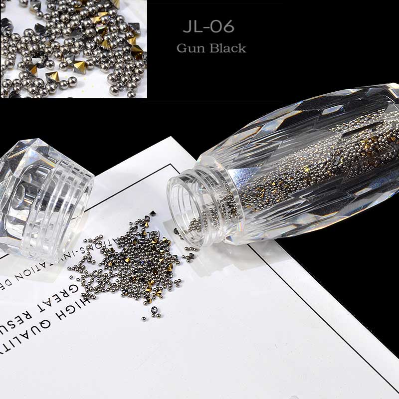 NRS010  ForLife Glass Mini Caviar Beads Crystal DIY Tiny Nail Art Rhinestones Decorations