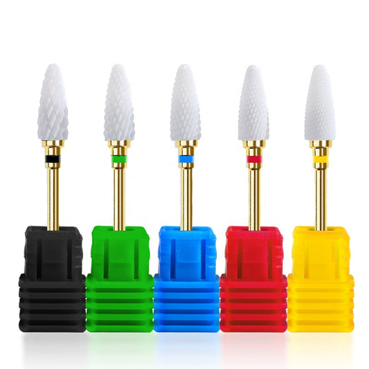 NDB026  New Ceramic Nail Drill Bit 3/32'' Professional Nail Art Drill Machine Tools Wholesale Price