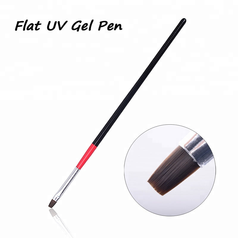 NAB003 ForLife 3pcs/set Professional Nail Art Brush Pen UV Gel Polish Builder Drawing Painting DIY Design Manicure Tools