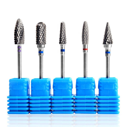 NDB022  Tungsten Carbide Milling Cutter Burrs Nail Drill Bits Nail File Manicure For Nail Art Tools