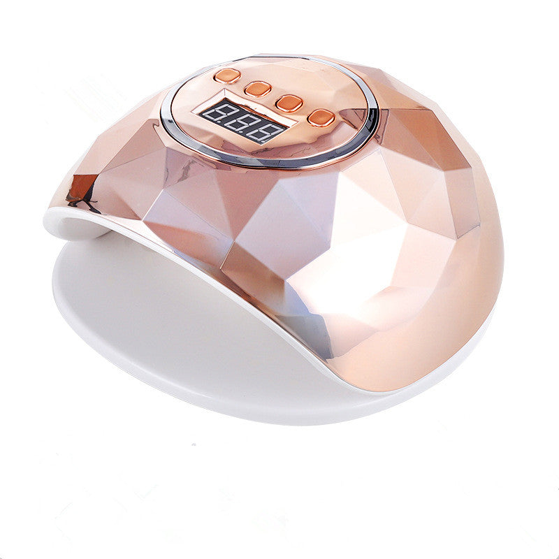 FNL003  F6 86W Professional Rainbow Gel Nail Lamp Coloful UV LED Shell Gel Polish Nail Dryer Fast Curing Gel Polish Nail Lamp