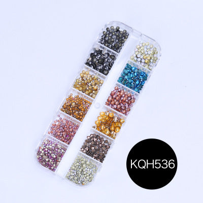 NRS021  ForLife Mixed nail art decals diamond jewelry crystal nails art rhinestone designs 3d shinny nail decorations