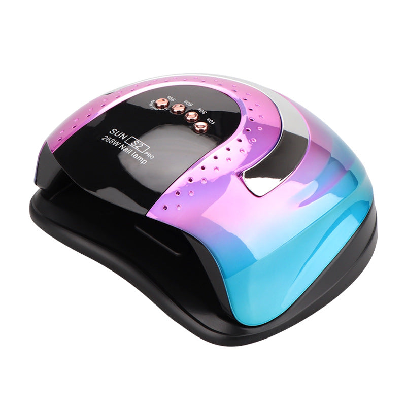 FNL001 New SUN S2 Pro Professional Portable Nail Dryer 268W Fast Drying Gel Polish Curing Dryer SUN UV LED Nail Lamp for Manicure Salon