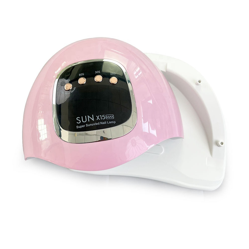 FNL012 New SUN X15 MAX 280W Gel Polish Nail Dryer Double light source Nail Dryer Potable Uv Led Lamp Flash Cure Nail Lamp