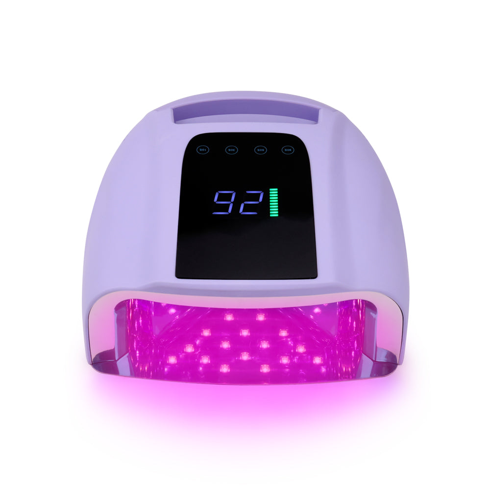 RNL024 15600mAh Rechargeable Nail Lamp 96W Red Light Nail Polish Dryer Machine Manicure Light Cordless Nail UV LED Lamp