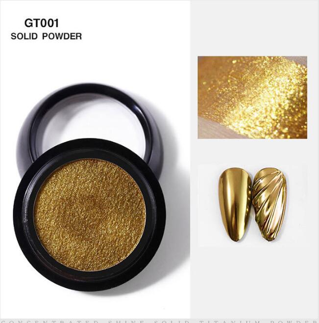 FNP092  Holographic Laser Nail Glitter Mirror Gradient Chrome Nail Pigment Shining Manicure Dipping Powder Nail Art Decoration