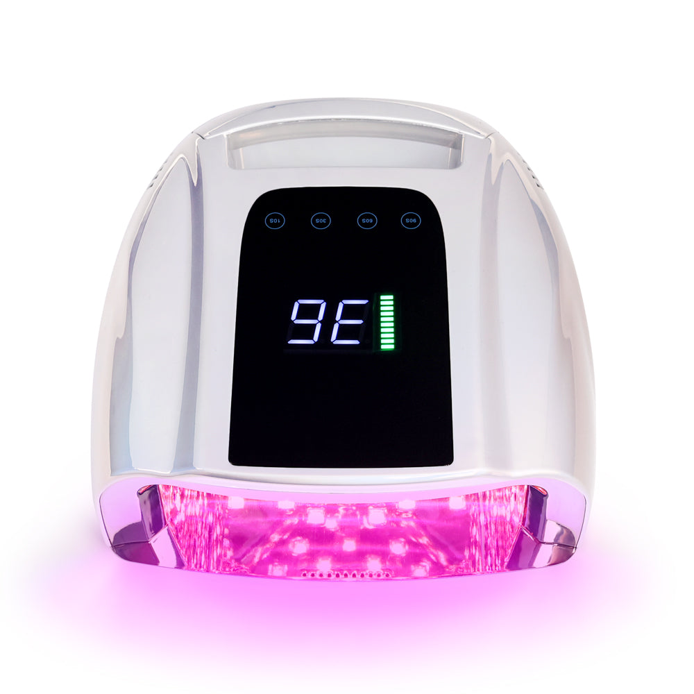 RNL024 15600mAh Rechargeable Nail Lamp 96W Red Light Nail Polish Dryer Machine Manicure Light Cordless Nail UV LED Lamp