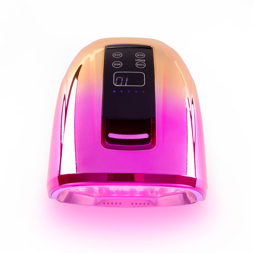 RNL009 Professional 90W Double Light Nail Dryer Led UV lamp cordless machine Rechargeable Nail lamp