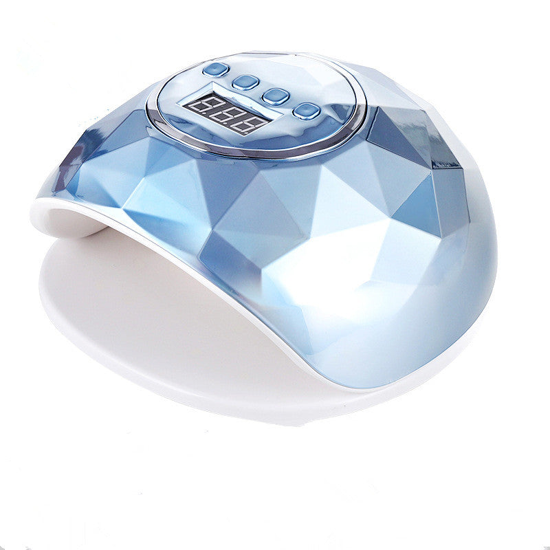 FNL003  F6 86W Professional Rainbow Gel Nail Lamp Coloful UV LED Shell Gel Polish Nail Dryer Fast Curing Gel Polish Nail Lamp