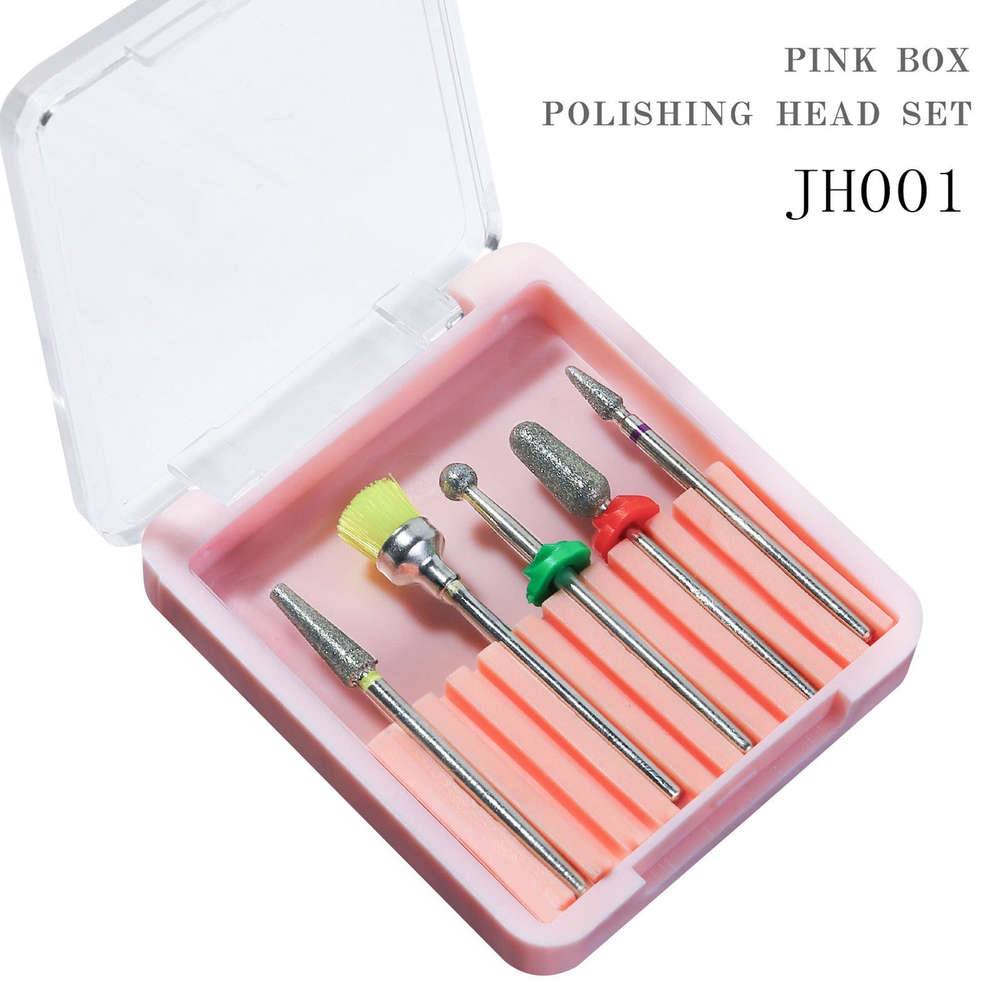 FMT030 Nail art tungsten steel drill bits straight groove teeth two-way unloading polishing