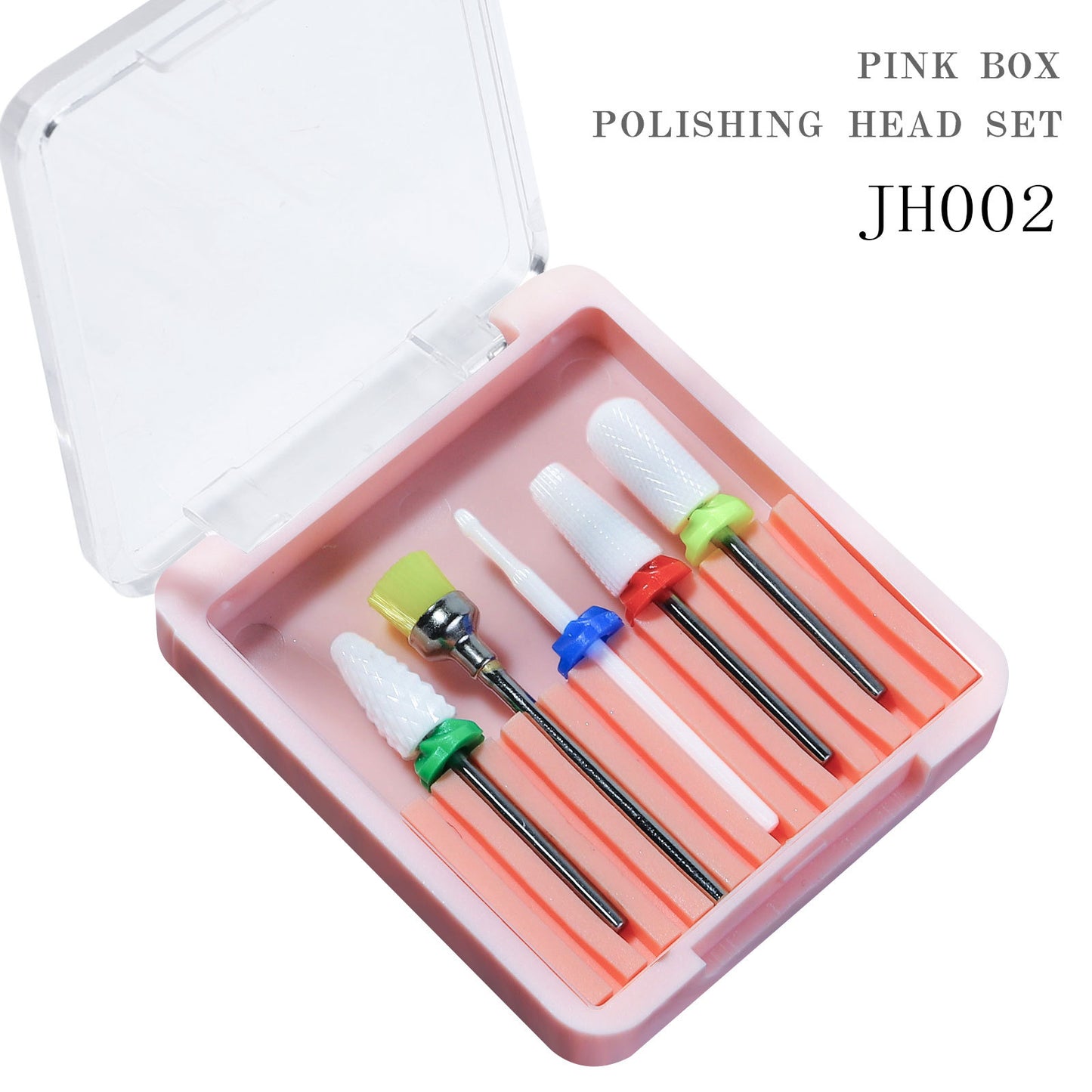 FMT030 Nail art tungsten steel drill bits straight groove teeth two-way unloading polishing