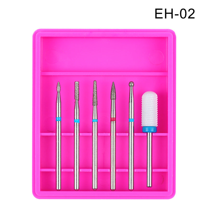 FMT024 Nail polisher manicure tool set 6 pieces