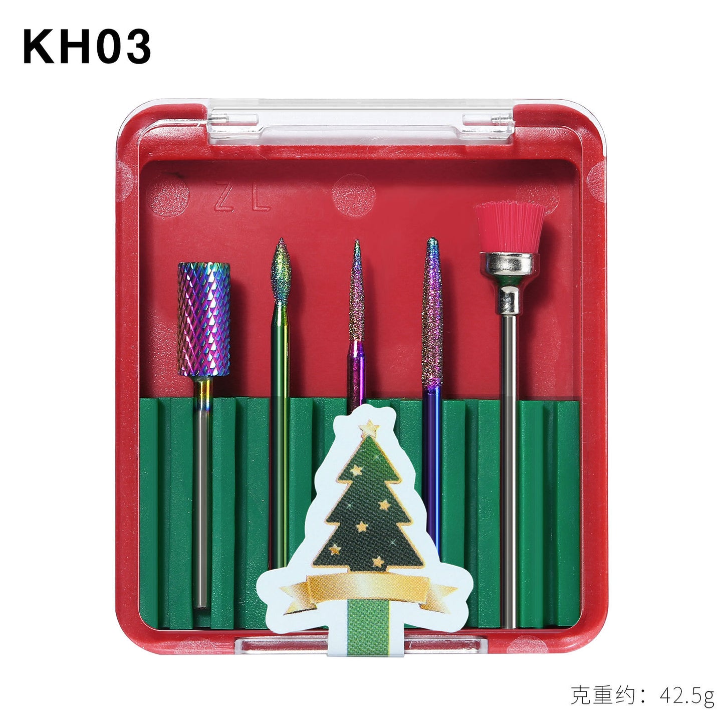 FMT029 New Christmas Drill Bits Set Tungsten Steel Drill Bits Two-way Armor Removal Polishing Set