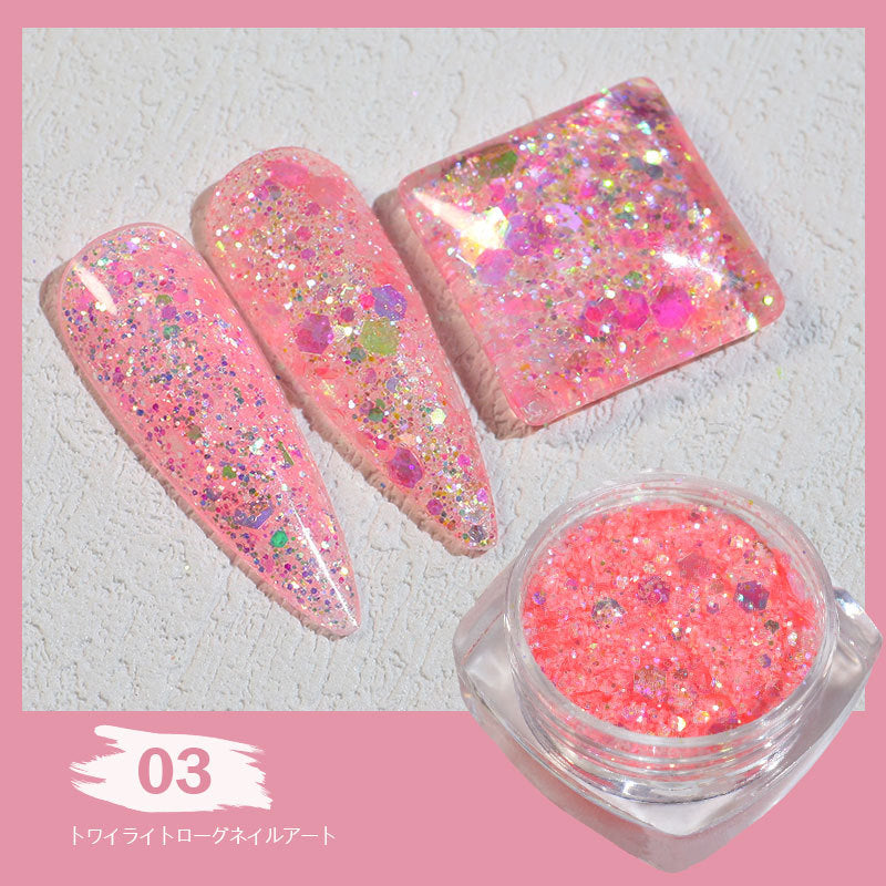 FFMB006 Flashing Meteor Sequins New sequins super flash highlight, popular color