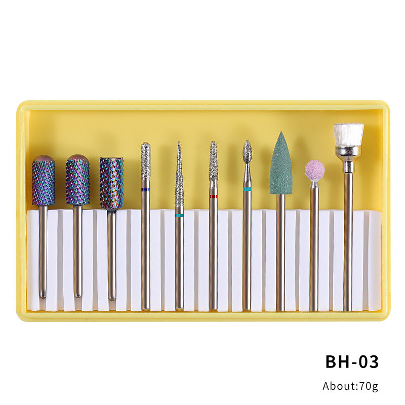 FMT021 New Grinding Machine Nail Art Tools Alloy Tungsten Steel Ceramic Nail Art